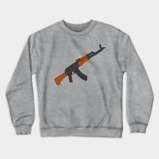 For gun lover! Kalashnikov assault rifle Crewneck Sweatshirt